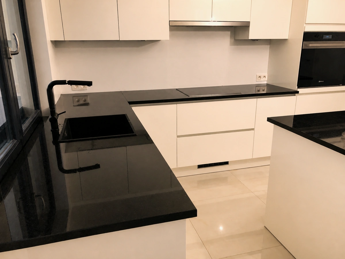 Keukenrenovatie · realisatie door Stonix in regio Antwerpen